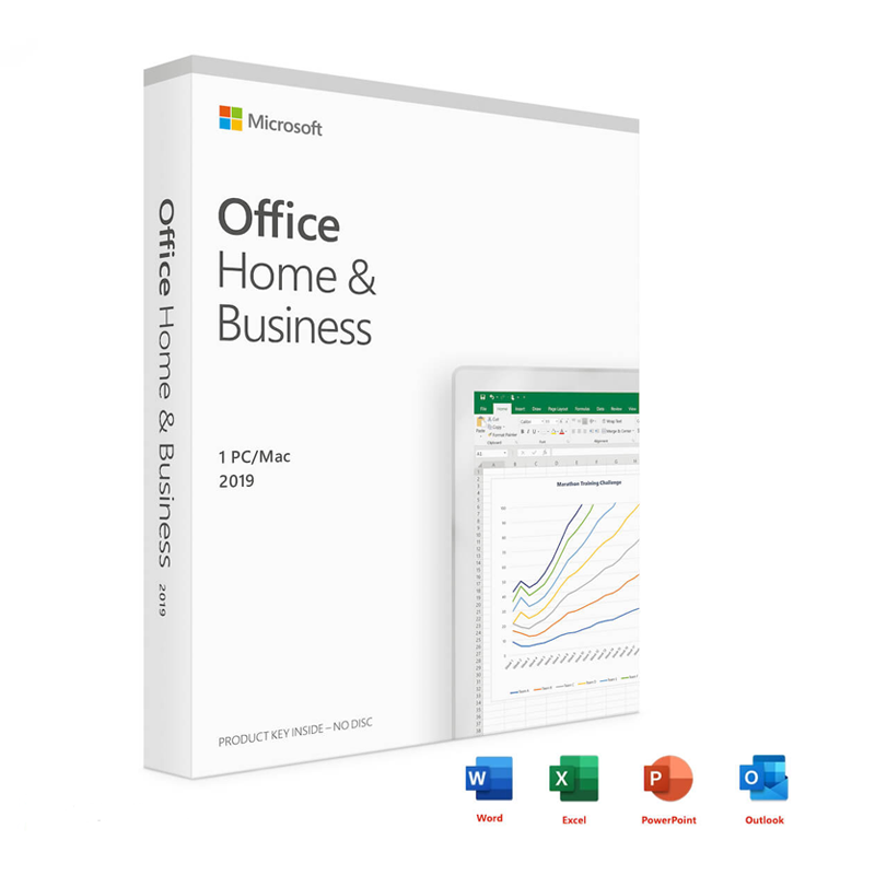 Buy Microsoft Office Home and Business 2019 for Windows | Mac - 1 PC Perpetual  License, T5D-03190  : The Most Trusted Brand & Software  HUBs in the World