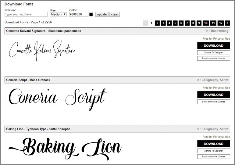 Add New Fonts