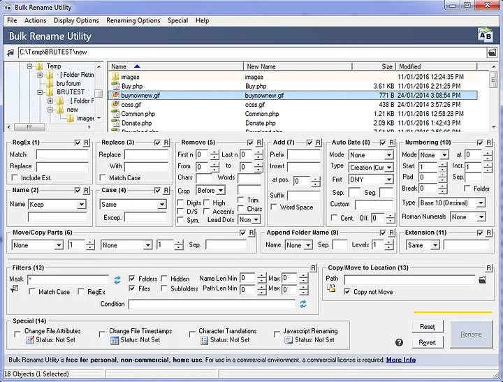 Rename Multiple Files30