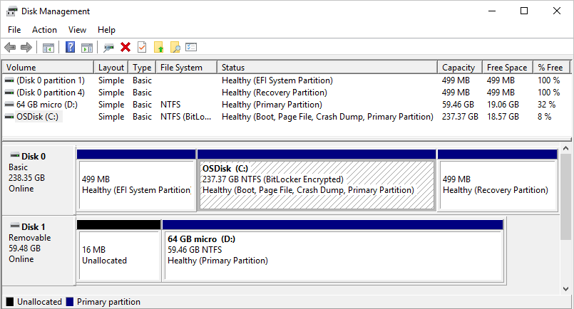 Set Up Partitions