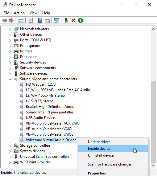 No Audio Output Device2