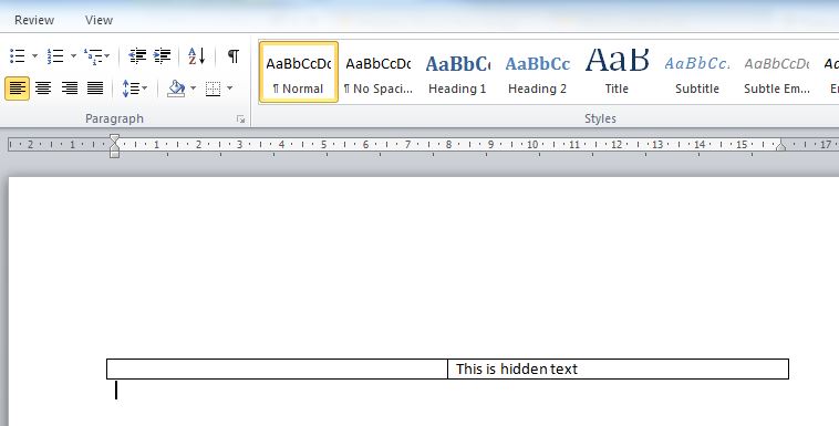 Remove a Page in Word