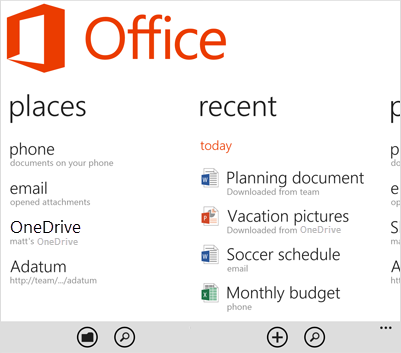 Locate Microsoft Office7