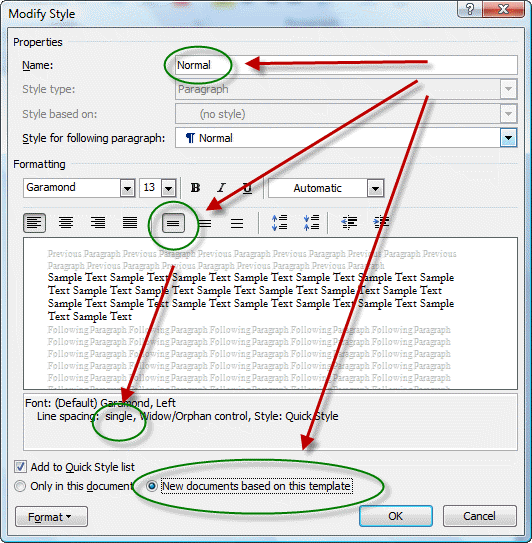 Modify Settings2